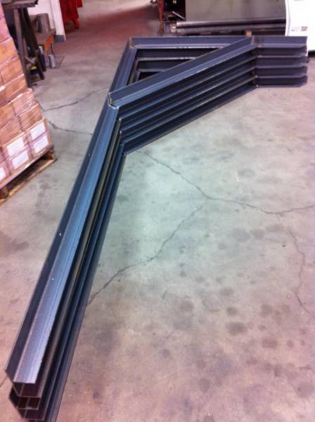 Custom steel fabrication project 12