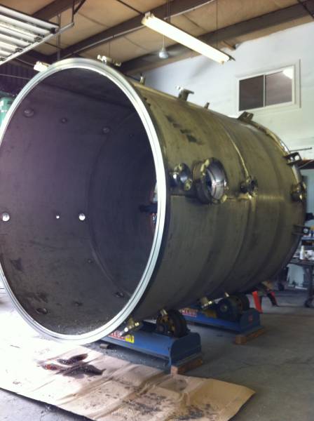 Custom steel fabrication project 16