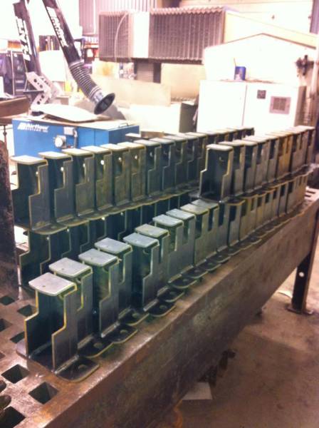 Custom steel fabrication project 20