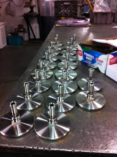 Custom steel fabrication project 22