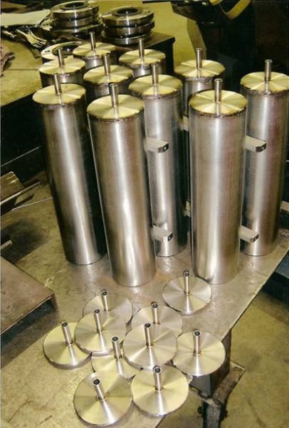 Custom steel fabrication project 23