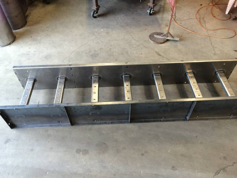 Custom steel fabrication project 35