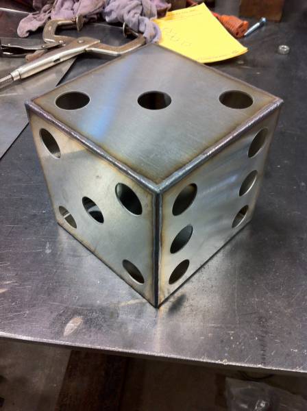 Custom steel fabrication project 37