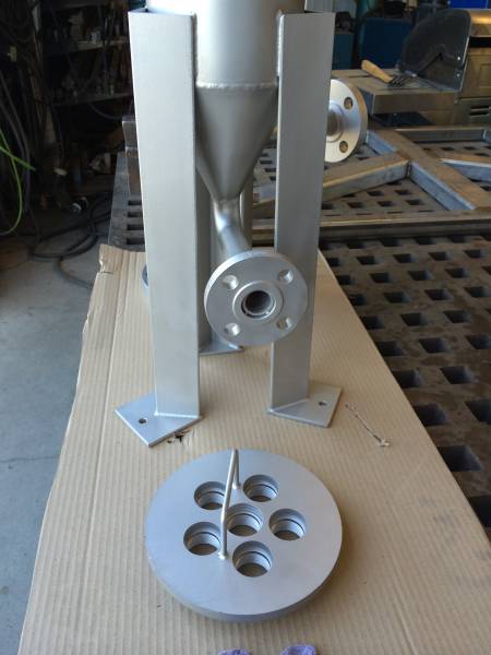 Custom steel fabrication project 46