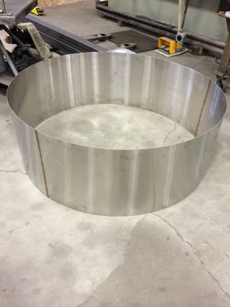 Custom steel fabrication project 47