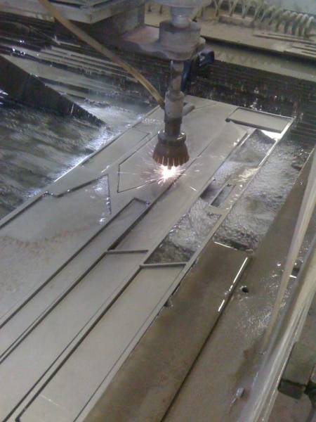 Custom steel fabrication project 49