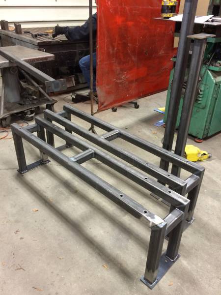 Custom steel fabrication project 50
