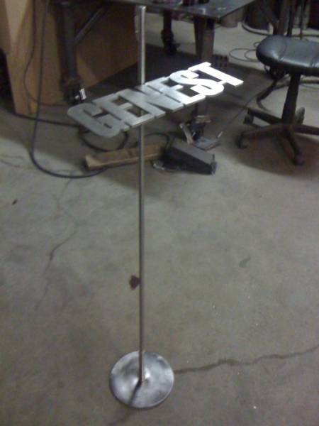 Custom steel fabrication project 52