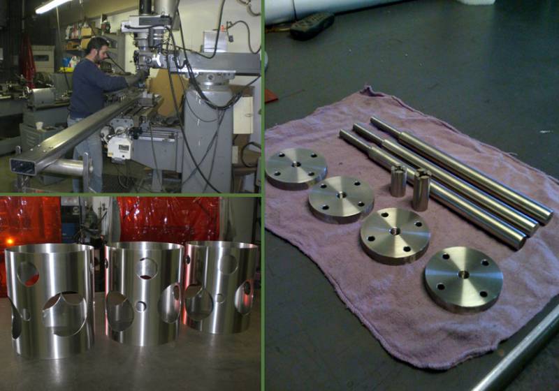 Custom steel fabrication project 60