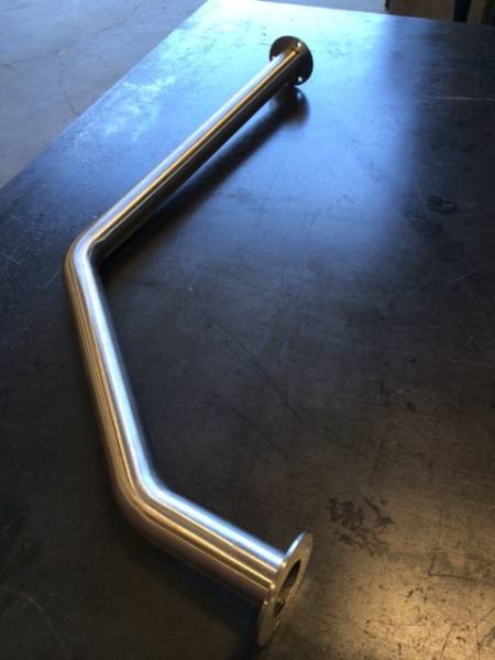 Custom steel fabrication project 72