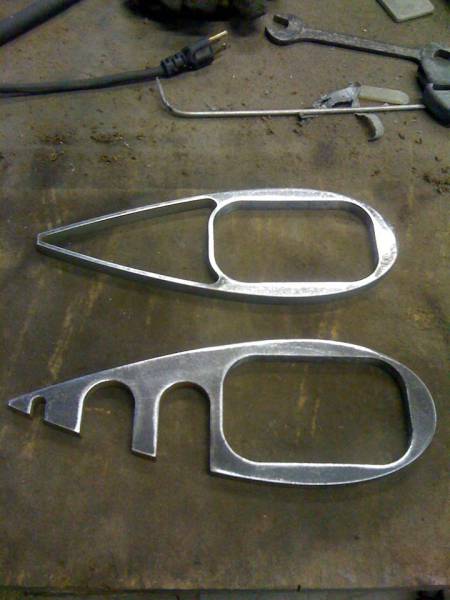 Custom steel fabrication project 95