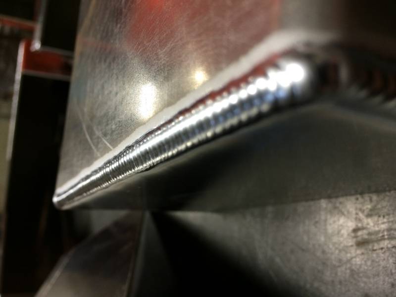 Custom steel fabrication project 98