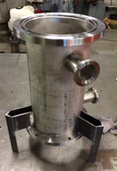 Custom steel fabrication project 102