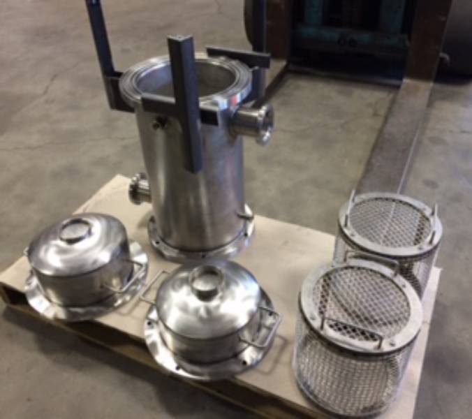 Custom steel fabrication project 103