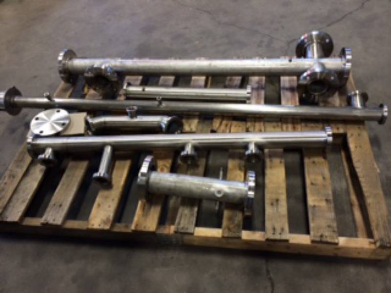 Custom steel fabrication project 106