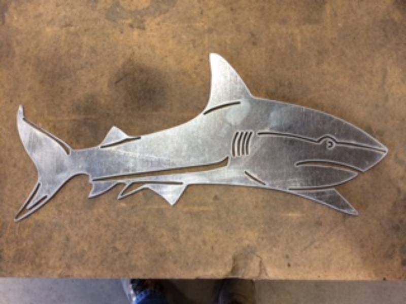 Custom steel fabrication project 107