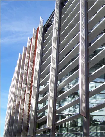 Architectural steel fabrication